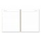 Blue Sky 11 in. x 8.5 in. 12-Month (Jan-Dec 2026) Life Note-It Leah Weekly/Monthly Notes Planner - Gray/Pink/White Cover